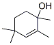 (+)-(9CI)-1,2,4,4-四甲基-2-環(huán)己烯-1-醇結構式_596100-76-4結構式