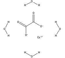 草酸鈷二水合物結(jié)構(gòu)式_5965-38-8結(jié)構(gòu)式