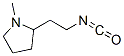 (9CI)-2-(2-異氰酰基乙基)-1-甲基-吡咯烷結構式_596826-70-9結構式