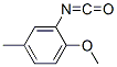 2-異氰?；?1-甲氧基-4-甲苯結(jié)構(gòu)式_59741-04-7結(jié)構(gòu)式