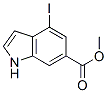 4-碘-6-吲哚羥酸甲酯結構式_597562-19-1結構式