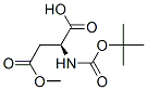 Boc-L-aspartic Acid 4-Methyl EsterStructure,59768-74-0Structure Boc-L-aspartic Acid 4-Methyl Ester Structure,59768-74-0Structure