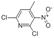 2,6-Dichloro-4-methyl-3-nitropyridineStructure,60010-03-9Structure 2,6-Dichloro-4-methyl-3-nitropyridine Structure,60010-03-9Structure