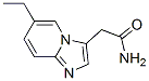 (9ci)-6-乙基-咪唑并[1,2-a]吡啶-3-乙酰胺結構式_603310-59-4結構式