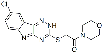 (9ci)-4-[[(8-氯-2H-1,2,4-噻嗪并[5,6-b]吲哚-3-基)硫代]乙酰基]-嗎啉結(jié)構(gòu)式_603946-85-6結(jié)構(gòu)式