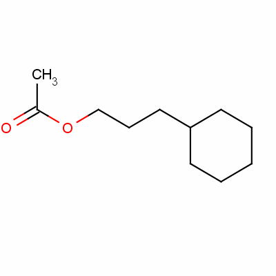 環(huán)己基乙酸丙酯結(jié)構(gòu)式_60416-24-2結(jié)構(gòu)式