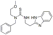 (9CI)-N-[2-(1H-苯并咪唑-2-基)乙基]-N-(2-甲氧基乙基)-N-(苯基甲基)-硫脲結構式_606090-44-2結構式