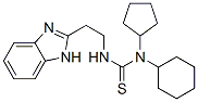 (9CI)-N-[2-(1H-苯并咪唑-2-基)乙基]-N-環(huán)己基-N-環(huán)戊基-硫脲結(jié)構(gòu)式_606090-48-6結(jié)構(gòu)式