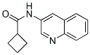 (9ci)-n-3-喹啉-環(huán)丁烷羧酰胺結(jié)構(gòu)式_606096-33-7結(jié)構(gòu)式
