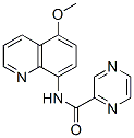(9CI)-N-(5-甲氧基-8-喹啉)-吡嗪羧酰胺結構式_606096-79-1結構式