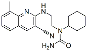 (9CI)-n-[2-[(3-氰基-8-甲基-2-喹啉)氨基]乙基]-n-環(huán)己基-脲結構式_606104-86-3結構式