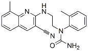 (9CI)-n-[2-[(3-氰基-8-甲基-2-喹啉)氨基]乙基]-n-(2-甲基苯基)-脲結構式_606104-90-9結構式