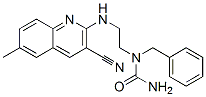 (9CI)-n-[2-[(3-氰基-6-甲基-2-喹啉)氨基]乙基]-n-(苯基甲基)-脲結構式_606105-30-0結構式