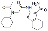 (9ci)-2-[[(乙?；h(huán)己基氨基)乙?；鵠氨基]-4,5,6,7-四氫-苯并[b]噻吩-3-羧酰胺結(jié)構(gòu)式_606108-96-7結(jié)構(gòu)式