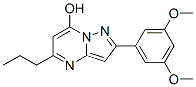 (9CI)-2-(3,5-二甲氧基苯基)-5-丙基-吡唑并[1,5-a]嘧啶-7-醇結(jié)構(gòu)式_606116-49-8結(jié)構(gòu)式