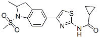 (9ci)-n-[4-[2,3-二氫-2-甲基-1-(甲基磺?；?-1H-吲哚-5-基]-2-噻唑]-環(huán)丙烷羧酰胺結(jié)構(gòu)式_606122-00-3結(jié)構(gòu)式