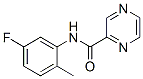 (9CI)-N-(5-氟-2-甲基苯基)-吡嗪羧酰胺結(jié)構(gòu)式_606132-16-5結(jié)構(gòu)式