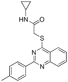 (9ci)-n-環(huán)丙基-2-[[2-(4-甲基苯基)-4-喹唑啉]硫代]-乙酰胺結(jié)構(gòu)式_606132-31-4結(jié)構(gòu)式