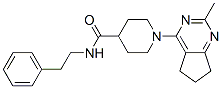 4-Piperidinecarboxamide, 1-(6,7-dihydro-2-methyl-5h-cyclopentapyrimidin-4-yl)-n-(2-phenylethyl)-(9ci)Structure,606135-89-1Structure 4-Piperidinecarboxamide, 1-(6,7-dihydro-2-methyl-5h-cyclopentapyrimidin-4-yl)-n-(2-phenylethyl)-(9ci) Structure,606135-89-1Structure
