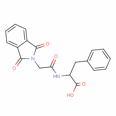 N-[(1,3-二氫-1,3-二氧代-2H-異吲哚-2-基)乙?；鵠-3-苯基-Dl-丙氨酸結構式_60676-54-2結構式