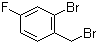 2-Bromo-1-(bromomethyl)-4-fluorobenzene Structure,61150-57-0Structure