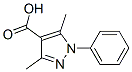 3,5-Dimethyl-1-phenyl-1H-pyrazole-4-carboxylic acidStructure,61226-19-5Structure 3,5-Dimethyl-1-phenyl-1H-pyrazole-4-carboxylic acid Structure,61226-19-5Structure