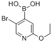 5-Bromo-2-ethoxypyridine-4-boronic acid Structure,612845-46-2Structure
