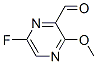 (9CI)-6-氟-3-甲氧基-吡嗪羧醛結構式_614730-20-0結構式