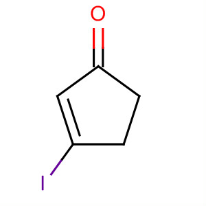 3-碘-2-環(huán)戊烯酮結(jié)構(gòu)式_61765-46-6結(jié)構(gòu)式