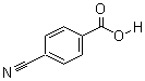 對氰基苯甲酸結(jié)構(gòu)式_619-65-8結(jié)構(gòu)式