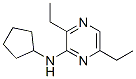 (9CI)-N-環(huán)戊基-3,6-二乙基吡嗪胺結(jié)構(gòu)式_622835-15-8結(jié)構(gòu)式