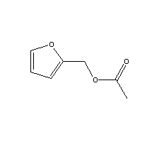 乙酸糠酯結(jié)構(gòu)式_623-17-6結(jié)構(gòu)式