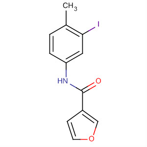 N-(3-碘-4-甲基苯基)-3-呋喃羧酰胺結構式_623907-53-9結構式