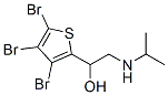 2-異丙基氨基-1-(3,4,5-三溴-2-噻吩)乙醇結構式_62673-61-4結構式