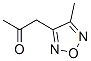 (9ci)-1-(4-甲基-1,2,5-噁二唑-3-基)-2-丙酮結(jié)構(gòu)式_627904-53-4結(jié)構(gòu)式