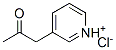 3-(2-氧代丙基)-氯化吡啶結構式_6302-03-0結構式