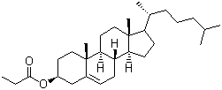 膽甾烯基丙酸酯結(jié)構(gòu)式_633-31-8結(jié)構(gòu)式