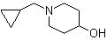 1-(環(huán)丙基甲基)哌啶-4-醇結(jié)構(gòu)式_63463-44-5結(jié)構(gòu)式