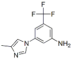 4-methyl-1H-imidazol-1-yl)-3-(trifluoromethyl) benzene amineStructure,641571-11-1Structure 4-methyl-1H-imidazol-1-yl)-3-(trifluoromethyl) benzene amine Structure,641571-11-1Structure