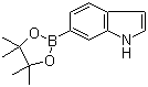 吲哚-6-硼酸頻哪醇酯結構式_642494-36-8結構式