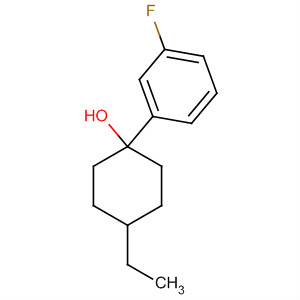 (9ci)-4-乙基-1-(3-氟苯基)-環(huán)己醇結(jié)構(gòu)式_643752-46-9結(jié)構(gòu)式