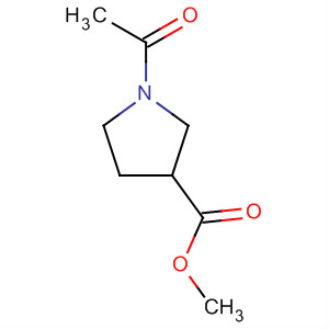 (3s)-(9ci)-1-乙酰基-3-吡咯烷羧酸甲酯結(jié)構(gòu)式_648413-65-4結(jié)構(gòu)式