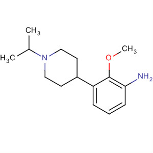3-(1-異丙基哌啶-4-基)-2-甲氧基苯胺結構式_648901-24-0結構式