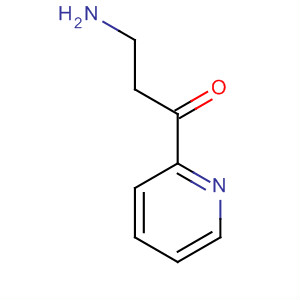 (9ci)-3-氨基-1-(2-吡啶)-1-丙酮結(jié)構(gòu)式_652972-07-1結(jié)構(gòu)式