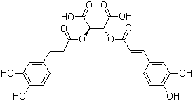Cichoric acidStructure,6537-80-0Structure Cichoric acid Structure,6537-80-0Structure