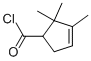 (9ci)-2,2,3-三甲基-3-環(huán)戊烯-1-羰酰氯結(jié)構(gòu)式_65514-84-3結(jié)構(gòu)式
