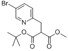 3-(5-溴吡啶-2-基)-2-(叔丁氧基羰基)丙酸甲酯結(jié)構(gòu)式_656801-27-3結(jié)構(gòu)式
