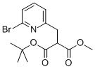 3-(6-溴吡啶-2-基)-2-(叔丁氧基羰基)丙酸甲酯結構式_656801-28-4結構式