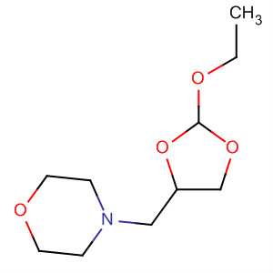 (9ci)-4-[(2-乙氧基-1,3-二氧雜烷-4-基)甲基]-嗎啉結(jié)構(gòu)式_656814-53-8結(jié)構(gòu)式