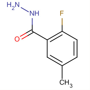2-氟-5-甲基-苯甲酸肼結構式_657424-46-9結構式